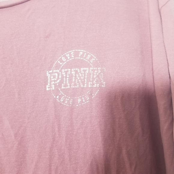 Women's Pink Long Sleeve Top - Picture 3 of 4